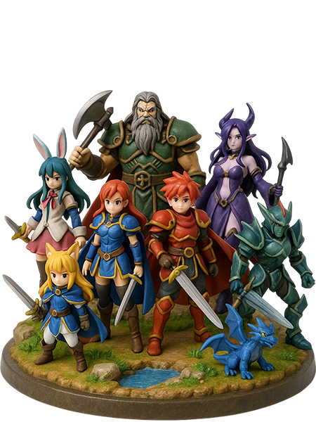 Generation Of Chaos — figurine