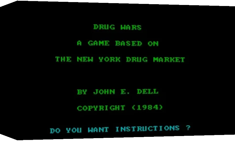 Drug Wars : A Game Based on the New York Drug Market — box-3D (WOR)