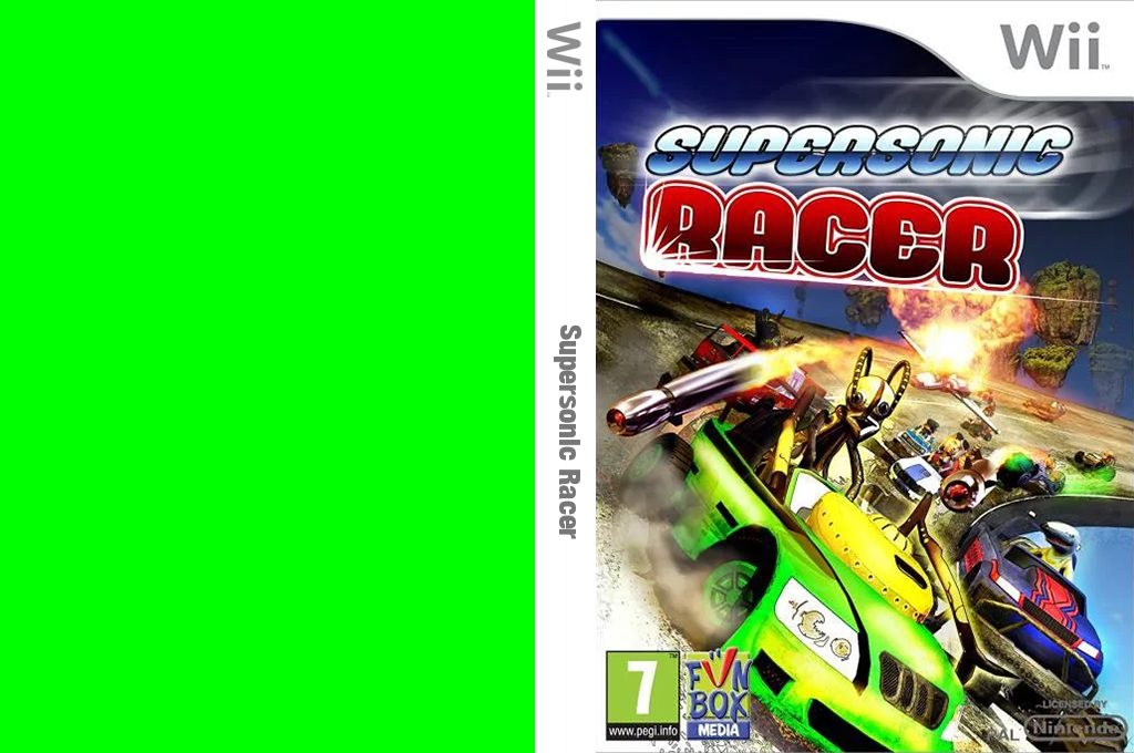 Super Sonic Racer — box-texture (EU)