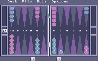 Hippo Backgammon — ss (WOR)