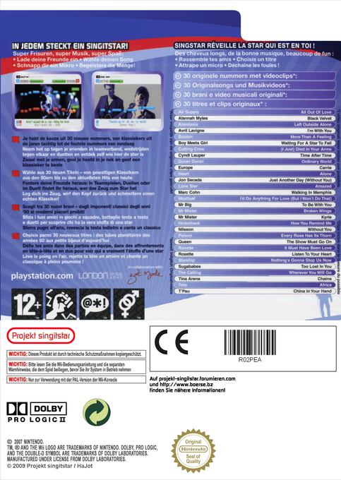 Singitstar Rockballads — box-2D-back (DE)