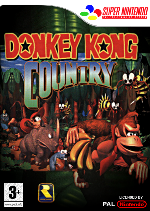 Donkey Kong Country — box-2D (FR)