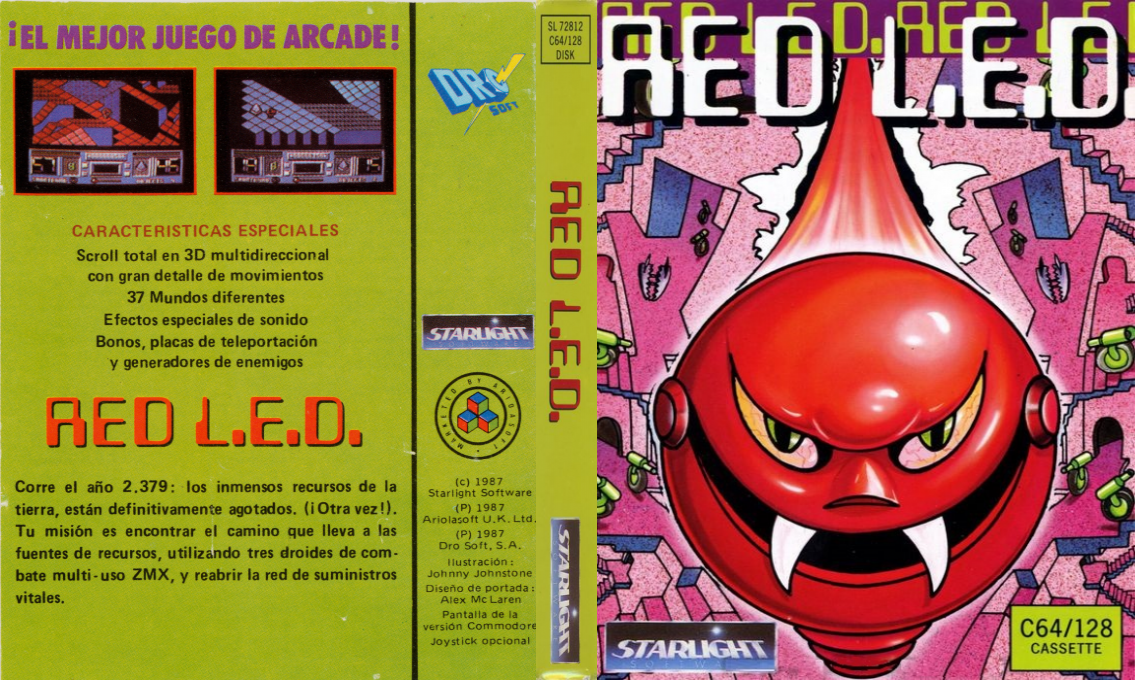 Red Led — box-texture (EU)