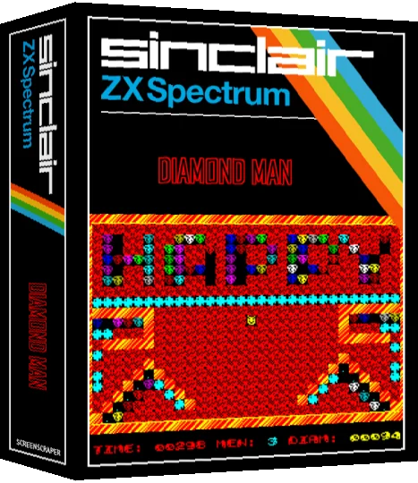 Diamond Man — box-3D (SS)