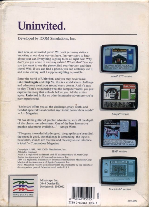 Uninvited — box-2D-back (US)