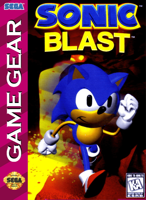 Sonic Blast box art