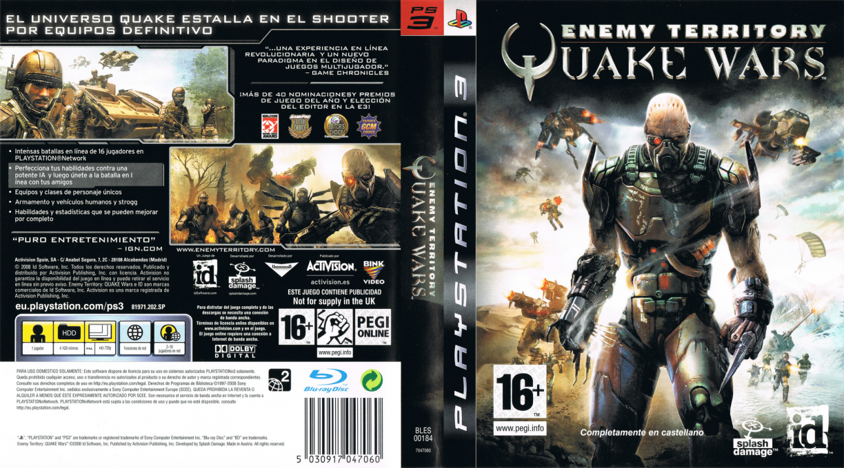 Enemy Territory - Quake Wars — box-texture (SP)