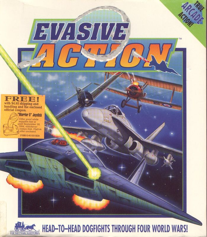 Evasive Action - Duel for the Sky box art