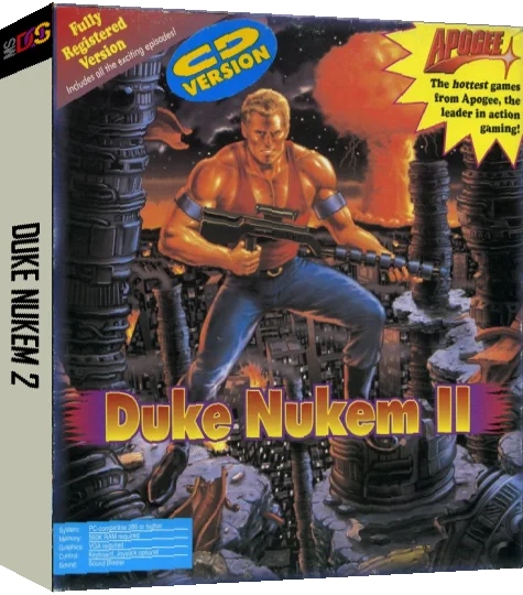 Duke Nukem 2 — box-3D (US)