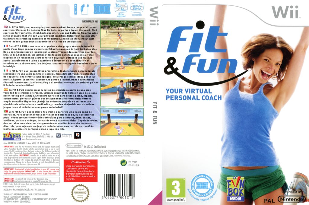 Fit & Fun - Your Virtual Personal Coach — box-texture (EU)