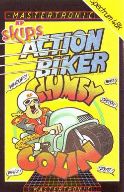 Action Biker Featuring Clumsy Colin box art