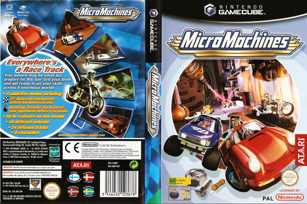 Micro Machines — box-texture (EU)