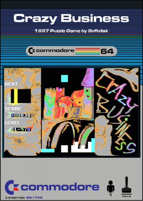 Crazy Business box art
