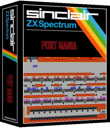 Post Mania — box-3D (SS)