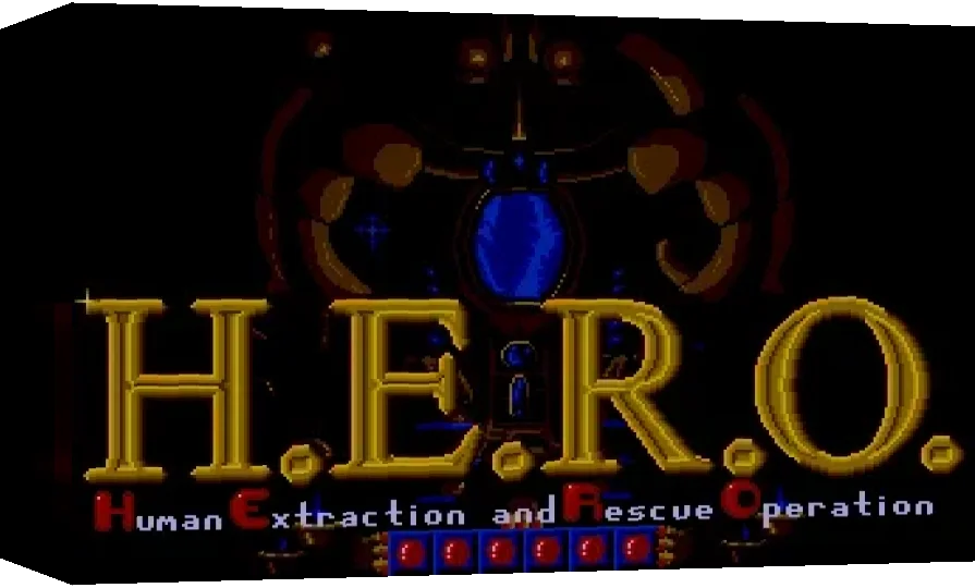 H.E.R.O. 2 - Human Extraction And Rescue Operation — box-3D (WOR)