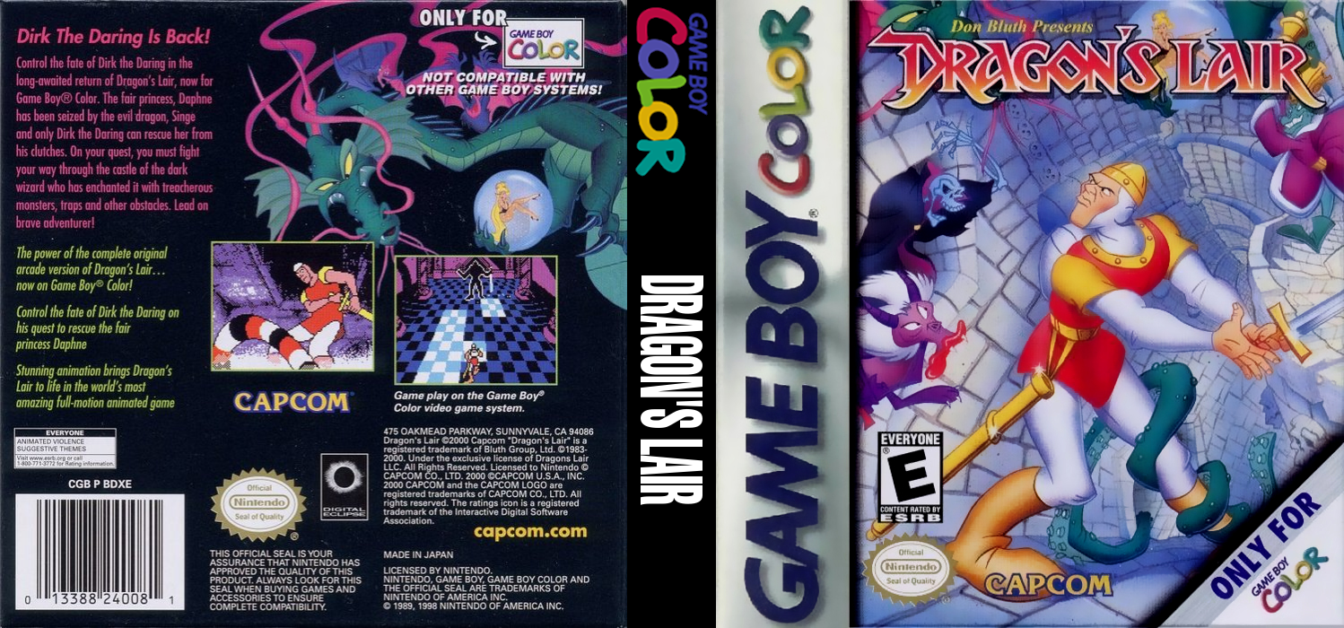 Dragon's Lair — box-texture (US)