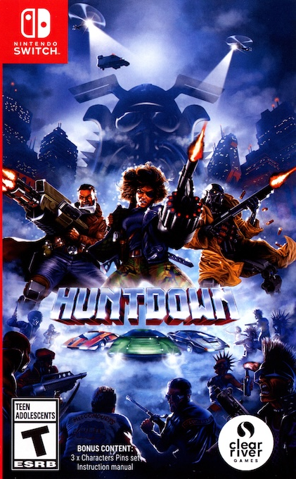 Huntdown box art