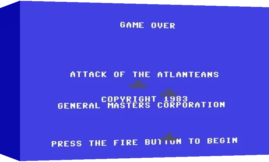 Attack of the Atlanteans — box-3D (WOR)