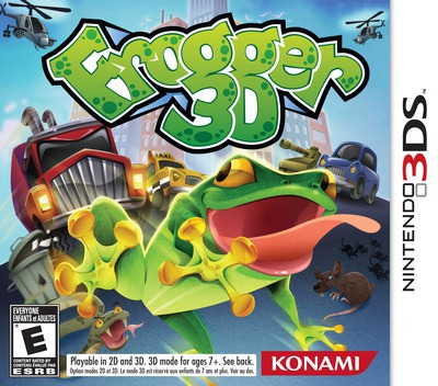 Frogger 3D box art