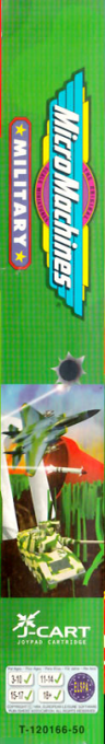 Micro Machines - Military — box-2D-side (EU)