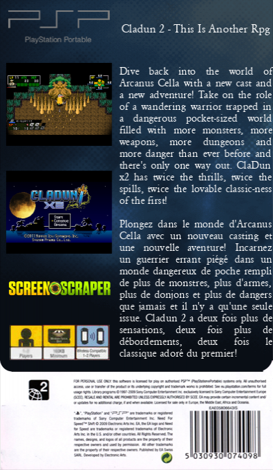Cladun x2 — box-2D-back (SS)