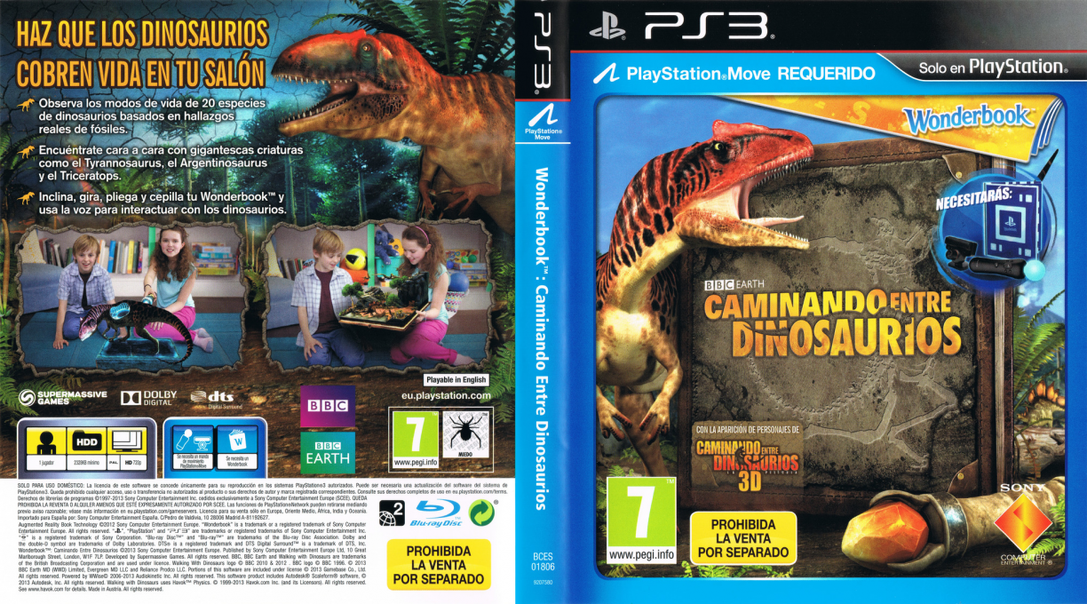 Wonderbook - Walking with Dinosaurs — box-texture (SP)