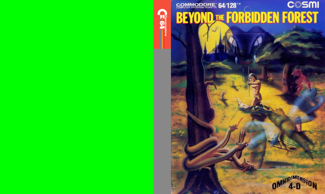 Beyond the Forbidden Forest — box-texture (US)