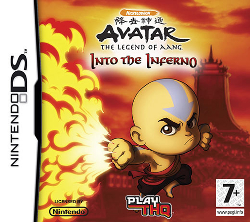 Avatar - The Legend of Aang - Into the Inferno — box-2D (EU)