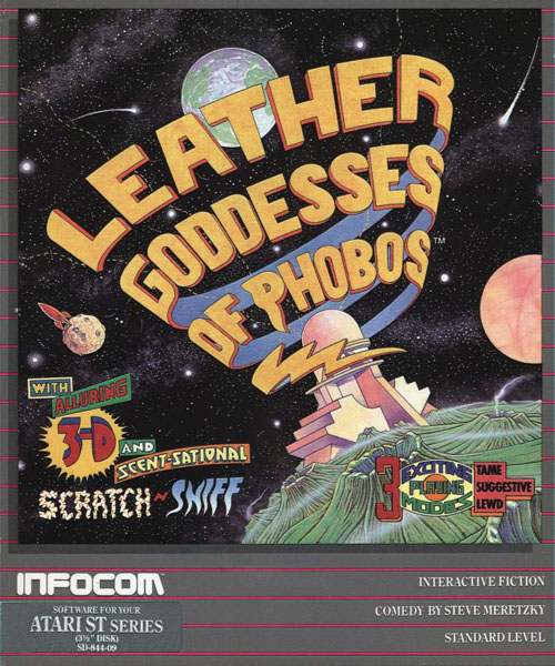Leather Goddesses Of Phobos box art