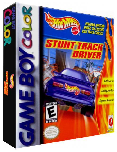 Hot Wheels : Stunt Track Driver — box-3D (US)