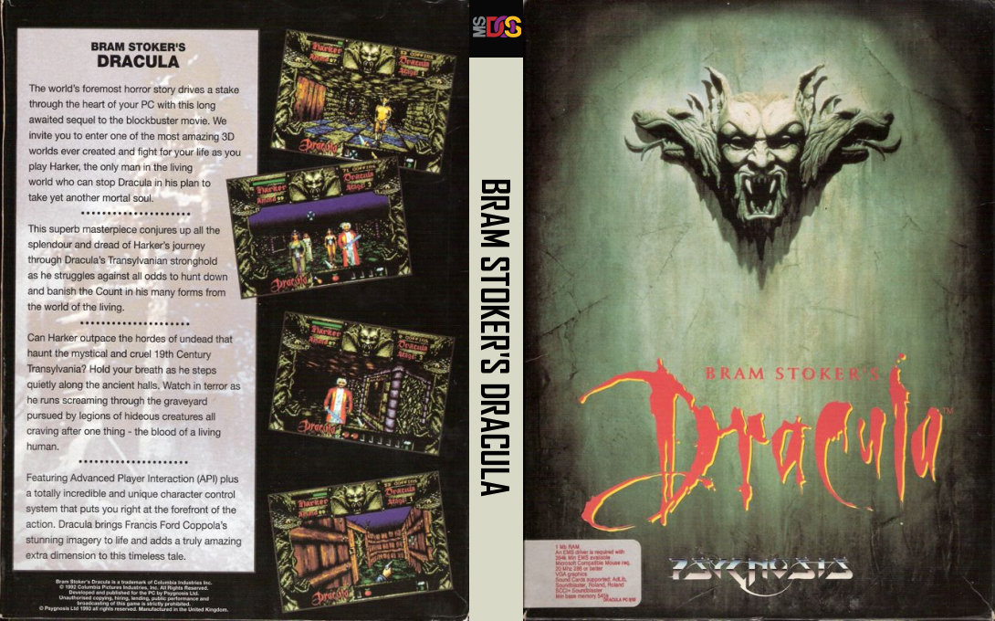 Bram Stoker's Dracula — box-texture (EU)