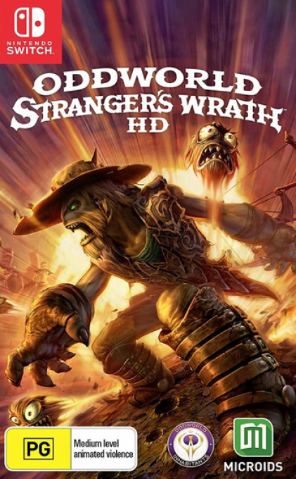 Oddworld - Stranger's Wrath HD — box-2D (AU)