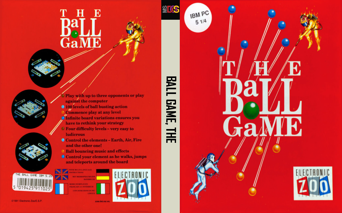 Ball Game, The — box-texture (EU)