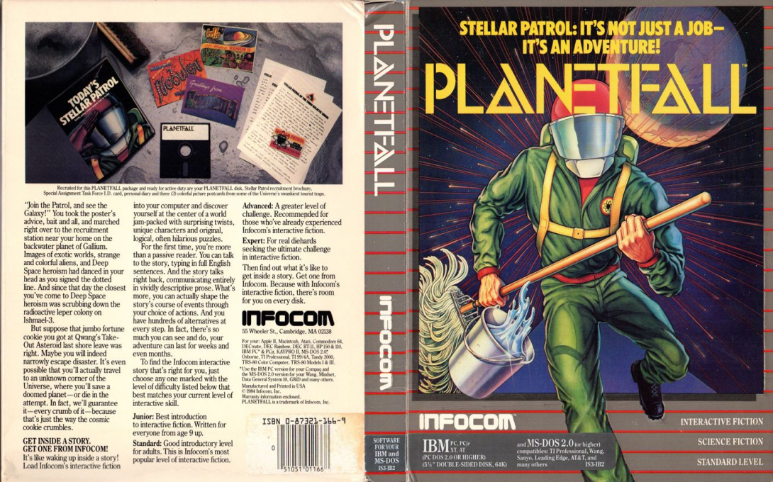 Planetfall — box-texture (US)
