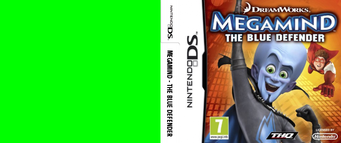 Megamind - The Blue Defender — box-texture (EU)