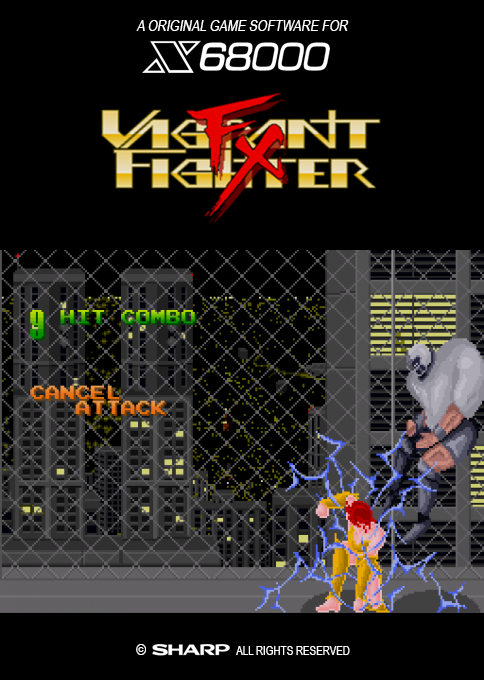 Vagrant Fighter Fx box art