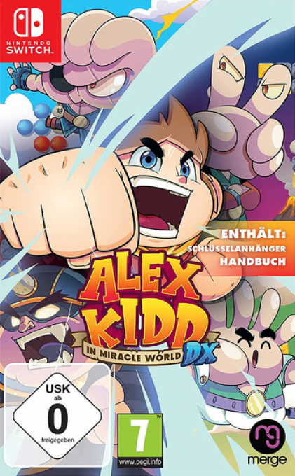 Alex Kidd in Miracle World DX — box-2D (DE)