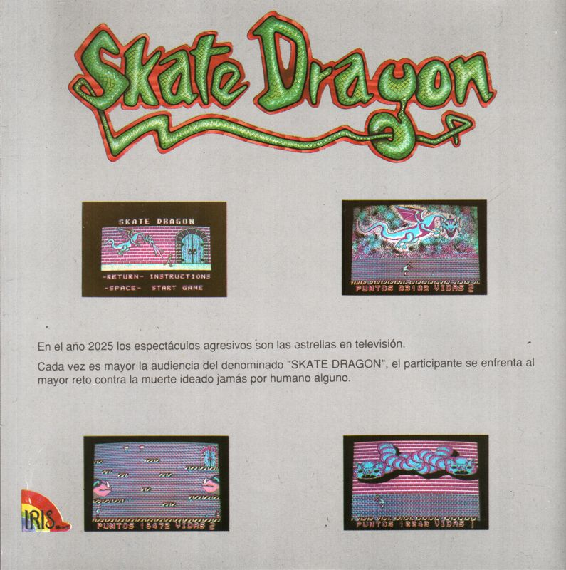 Skate Dragon — box-2D-back (EU)