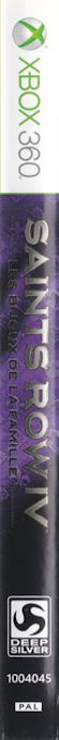 Saints Row IV - National Treasure Edition — box-2D-side (FR)