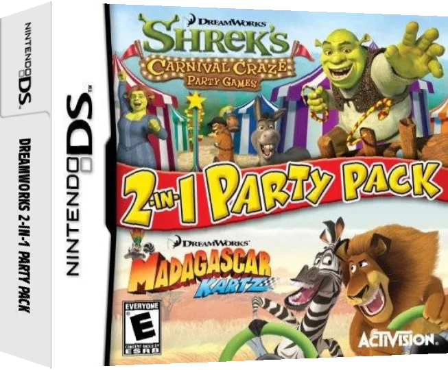 DreamWorks 2-in-1 Party Pack — box-3D (US)