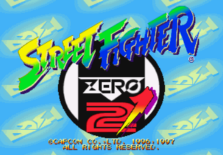 Street Fighter Zero 2' — sstitle (JP)