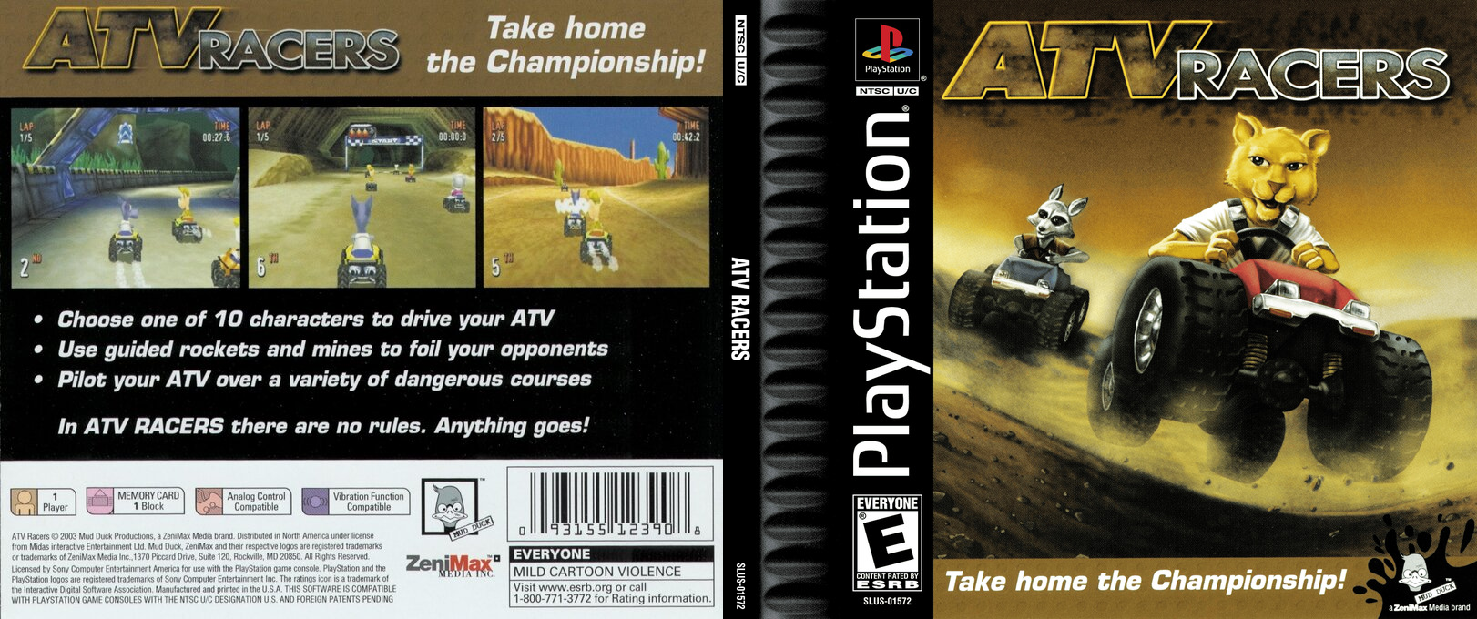 Atv Racers — box-texture (US)