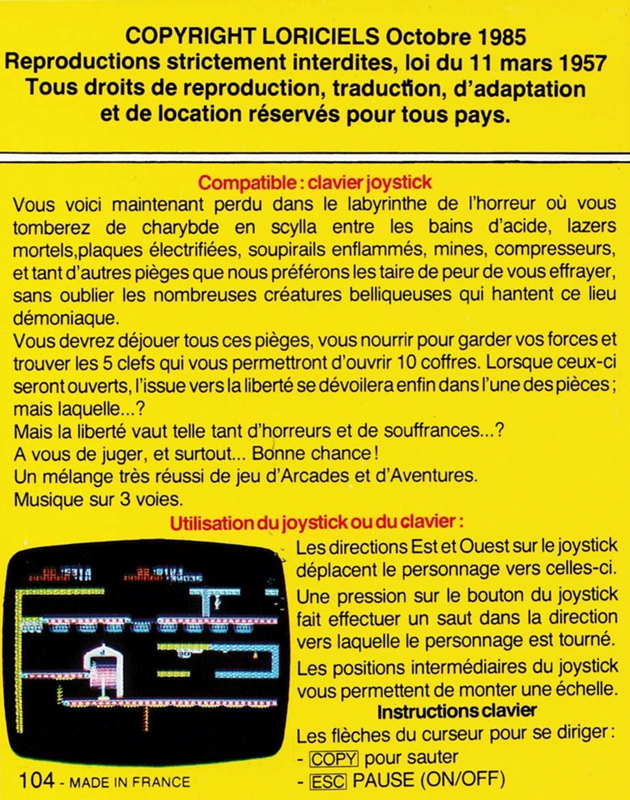 Infernal Runner — box-2D-back (FR)