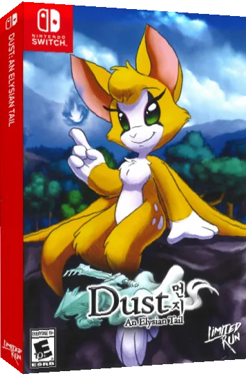 Dust - An Elysian Tail — box-3D (US)
