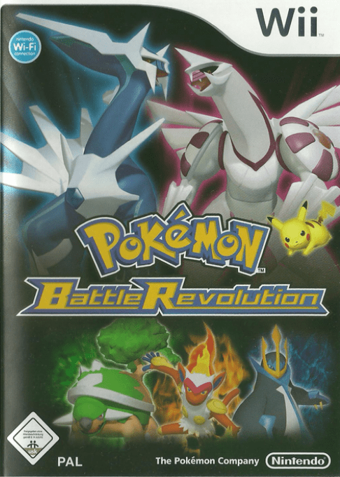 Pokemon Battle Revolution — box-2D (DE)