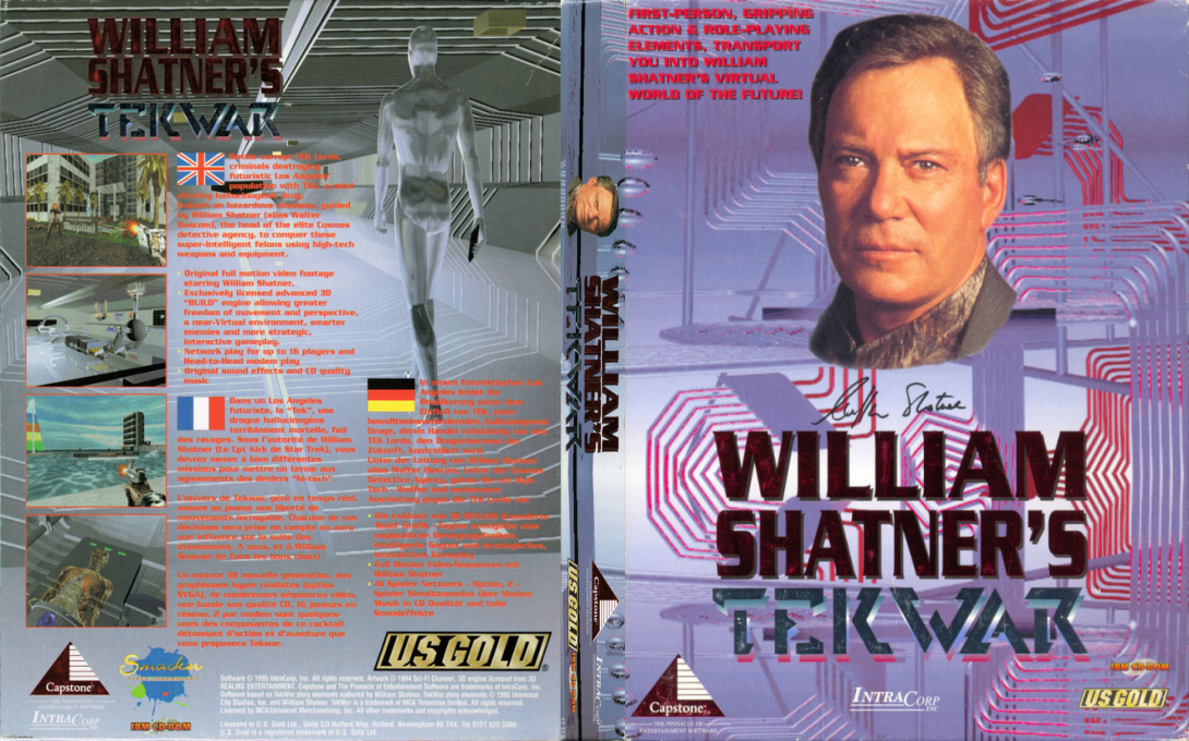 William Shatner's Tekwar — box-texture (EU)