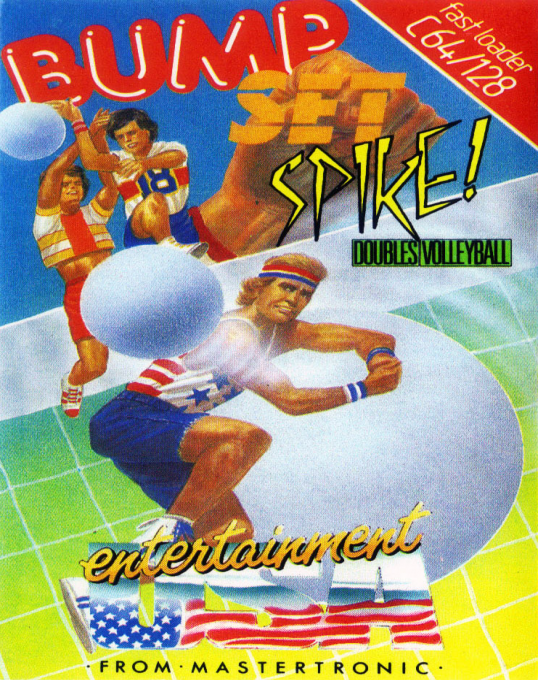 Bump, Set, Spike! Doubles Volleyball box art