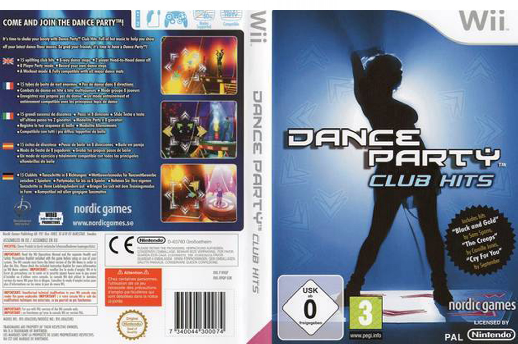 Dance Party Club Hits — box-texture (EU)