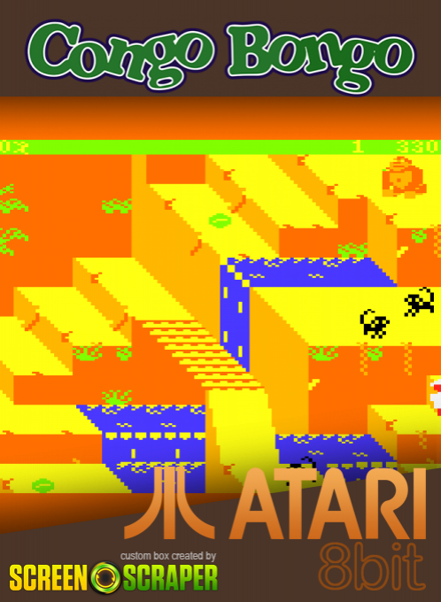 Congo Bongo — box-2D (SS)
