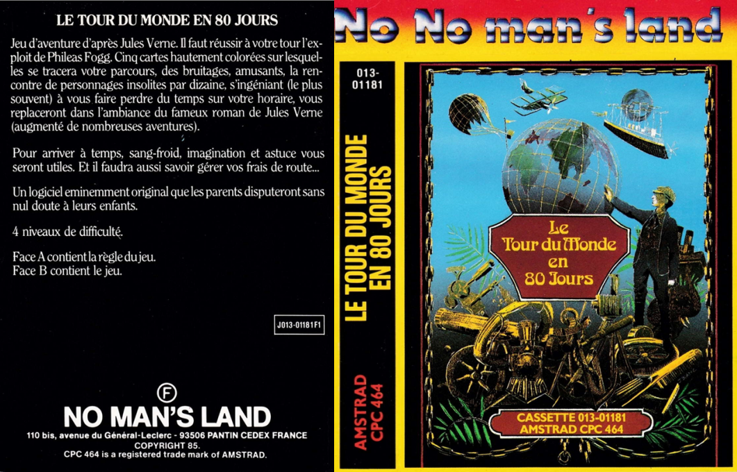 Tour Du Monde En 80 Jours, Le — box-texture (FR)